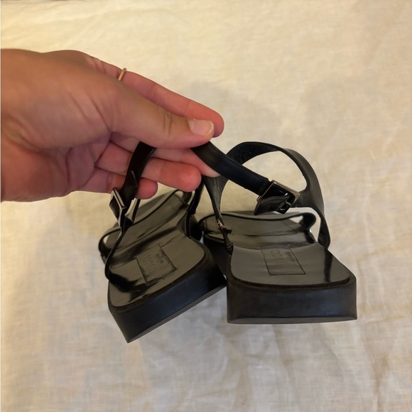 Vintage Gucci black rubber sandals Women’s 9.5 - Picture 6 of 11